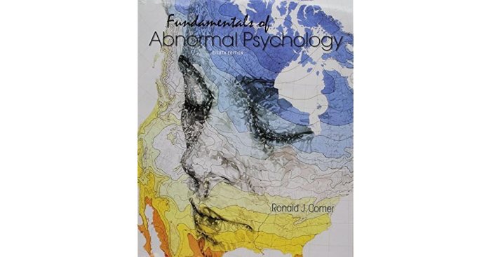 Fundamentals of abnormal psychology pdf