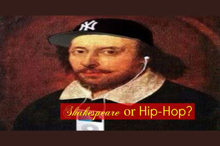 Shakespeare had fewer words but doper rhymes than rappers answers