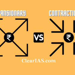 Policy fiscal expansionary contractionary vs policies government federal monetary use macroeconomics ap spending affect reserve timetoast business keno taxation