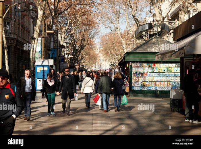 Rambla barcelona ramblas rambles barcelony reidsguides mirador colom boulevard zwiedzanie shaded